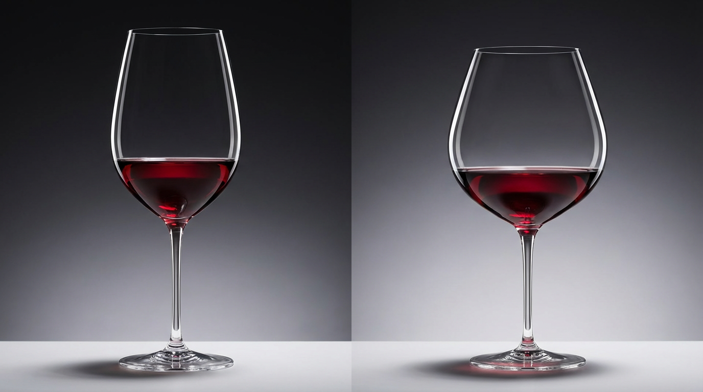 ボルドーグラスとブルゴーニュグラスの違いとは?